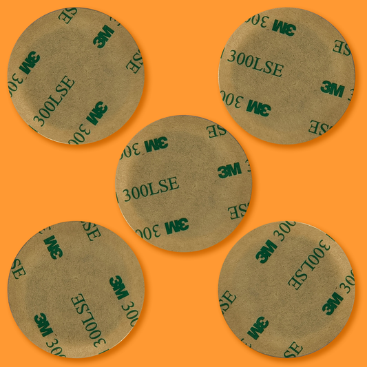 3M 9495LE ø42 Ekstra dobbelsidige klistremerker 5st