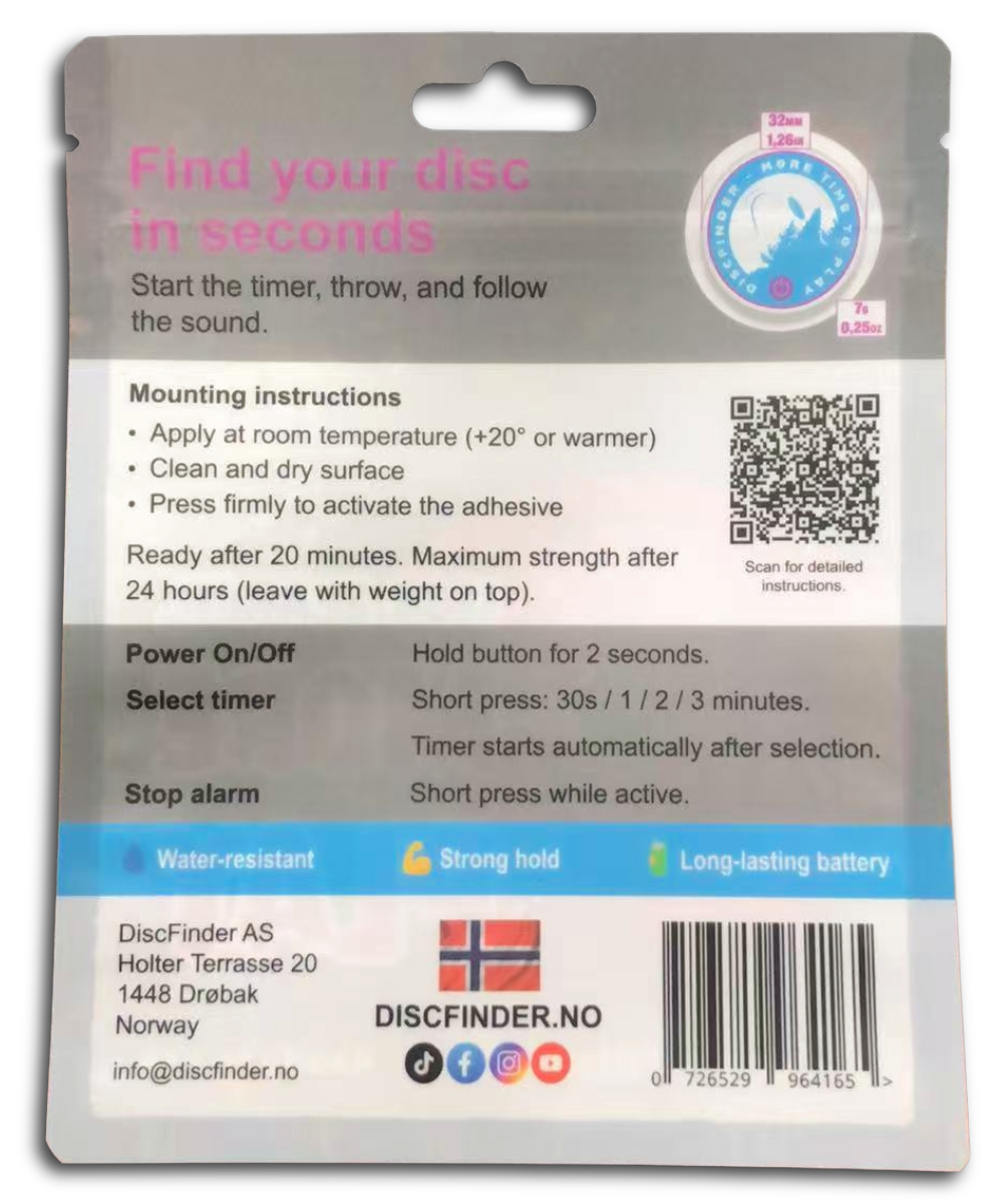 DiscFinder Original V1 - 10 enheter