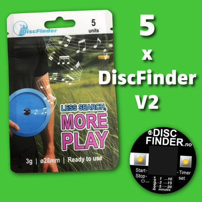 DiscFinder V2 - 5 enheter (PREORDER) DiscFinder