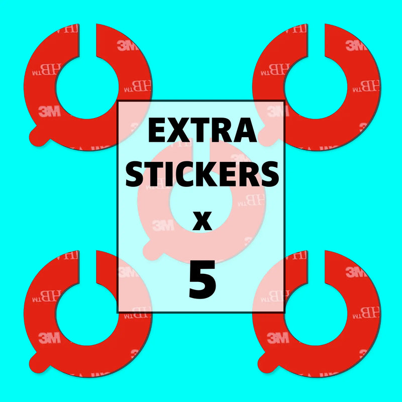 3M 4991 VHB ø28 Ekstra dobbelsidige klistremerker 5st til V2 (PREORDER) 3M