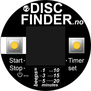 DiscFinder V2 - 10 enheter (PREORDER) DiscFinder