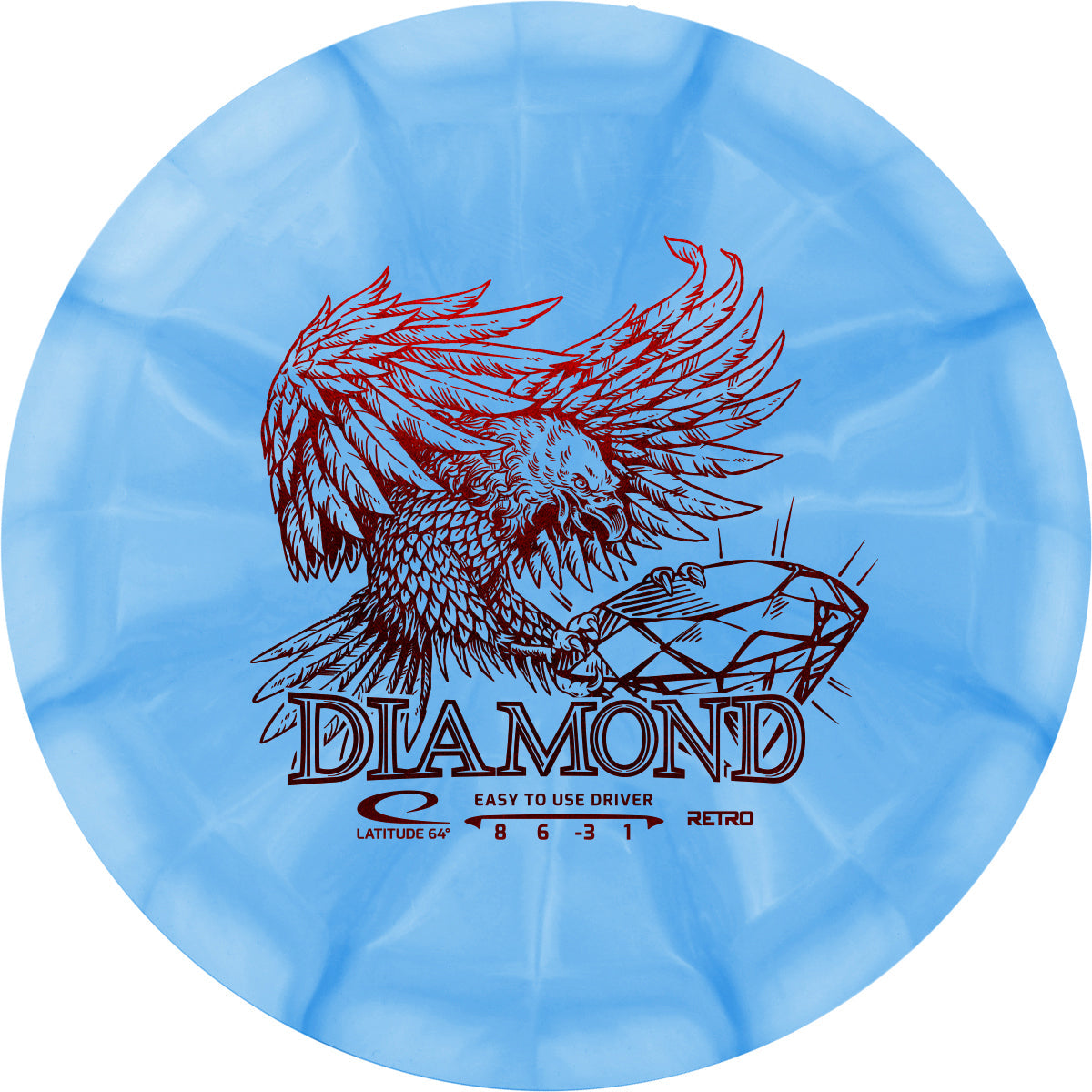 Retro Burst Diamond Latitude 64°