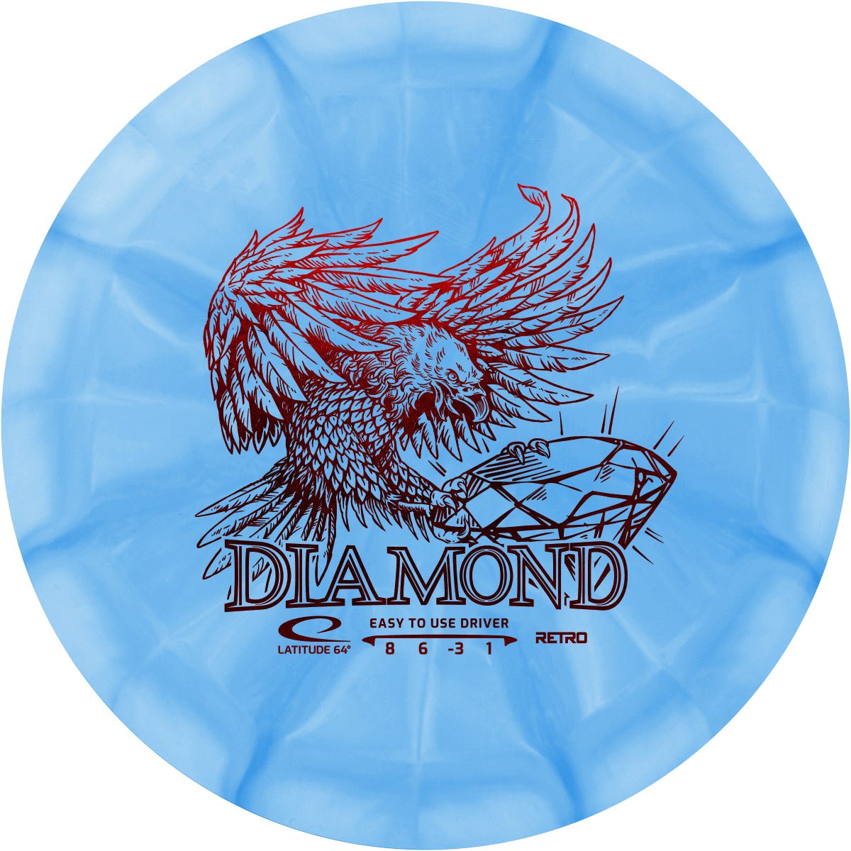 Retro Burst Diamond Latitude 64° (utfreet)