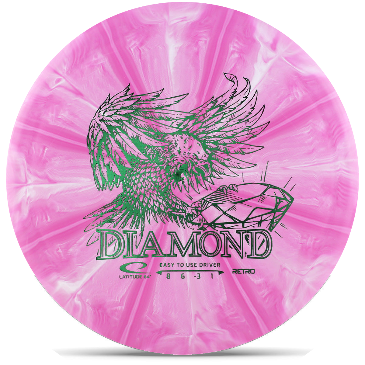 Retro Burst Diamond Latitude 64° (utfreet)