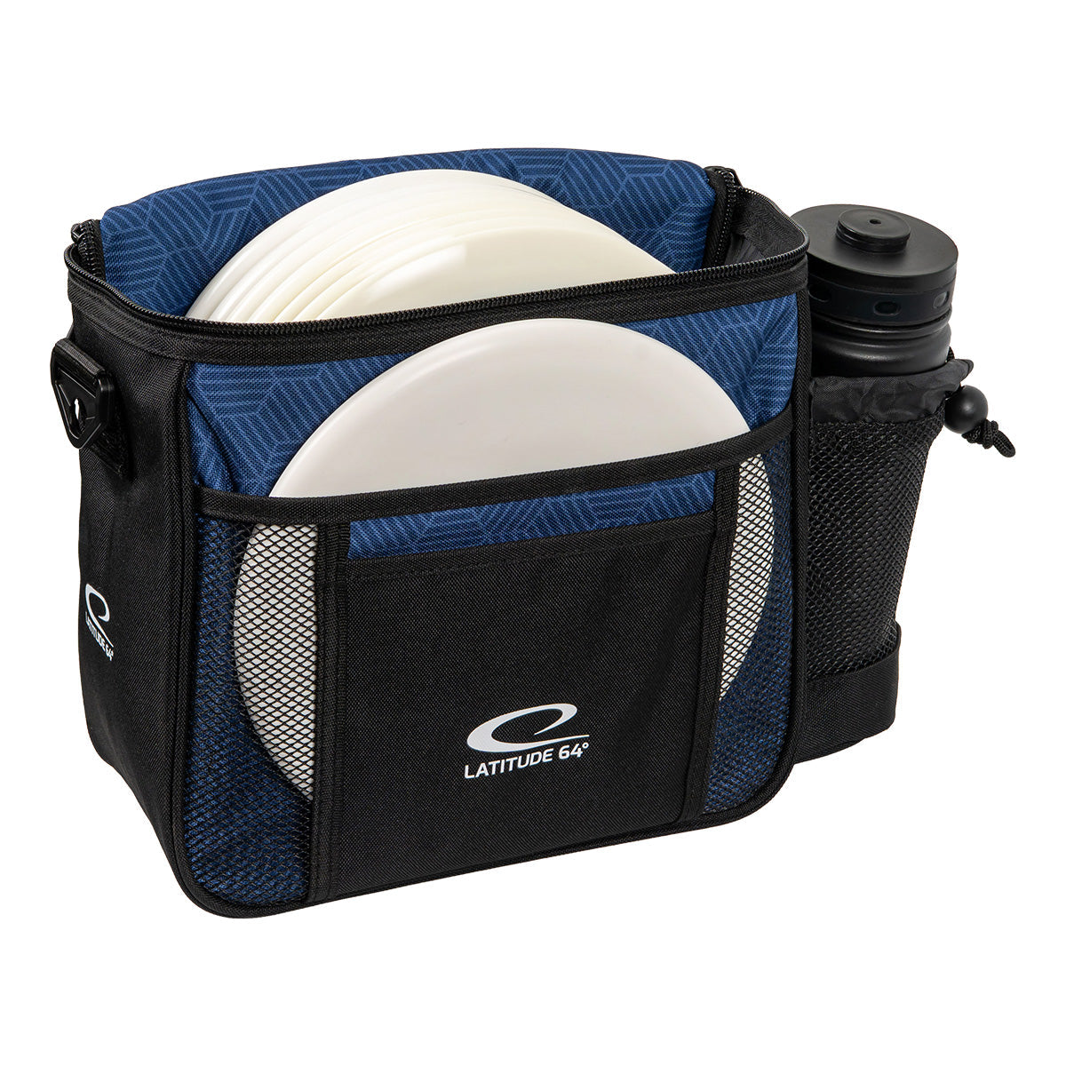 Slim HEX Shoulder Bag Navy Latitude 64°